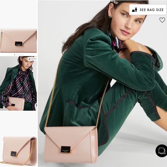 Kate Spade Anna Medium Envelope Clutch Crossbody - Picture 10 of 16